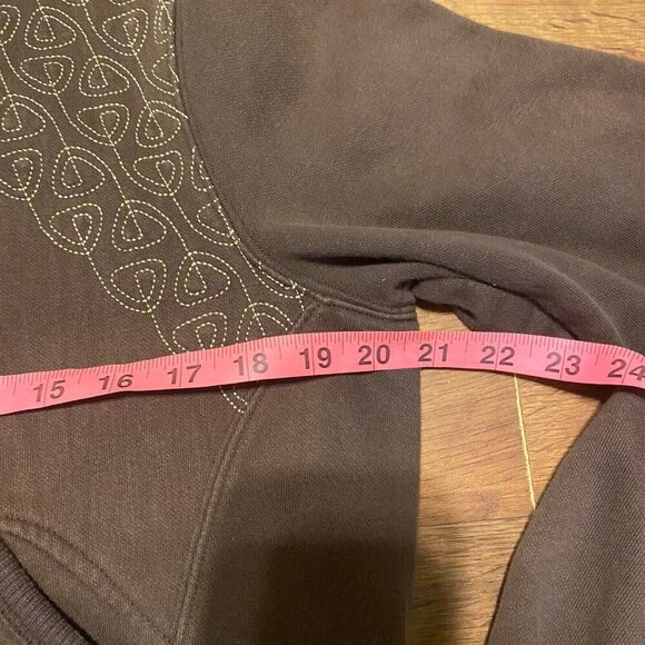 Nike ACG Women's Size L Full Zip Jacket Brown Zip Pockets - Picture 4 of 5